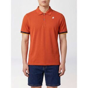 K-Way Polo Shirt Men Orange